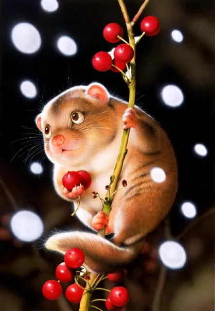 Плюшевая живопись Makoto Muramatsu