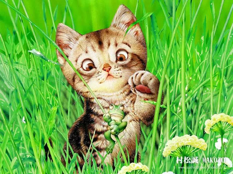 Плюшевая живопись Makoto Muramatsu