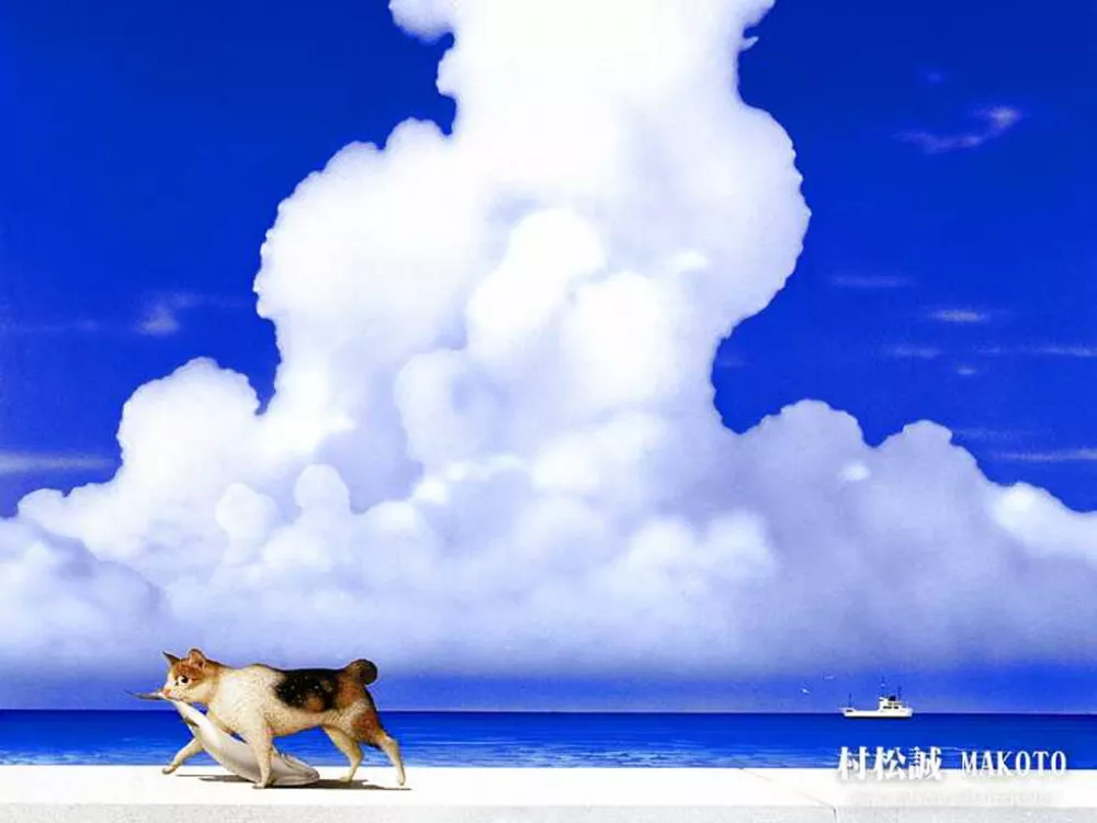 Плюшевая живопись Makoto Muramatsu