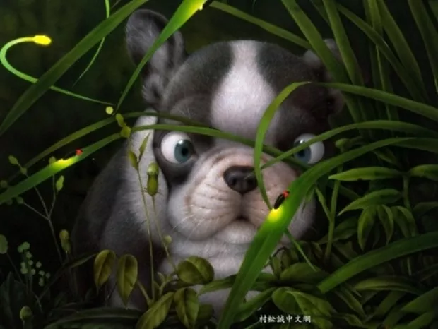 Плюшевая живопись Makoto Muramatsu