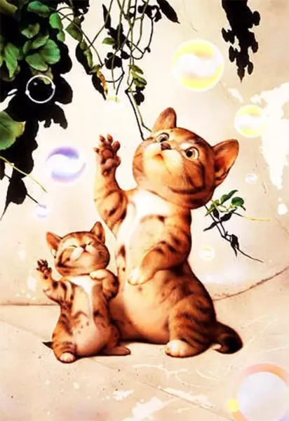 Плюшевая живопись Makoto Muramatsu