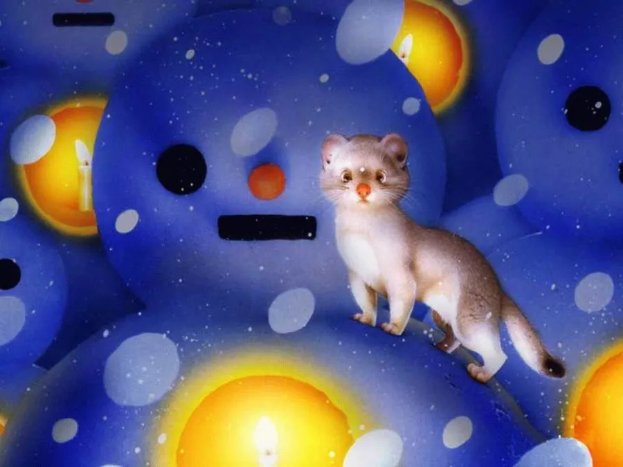 Плюшевая живопись Makoto Muramatsu