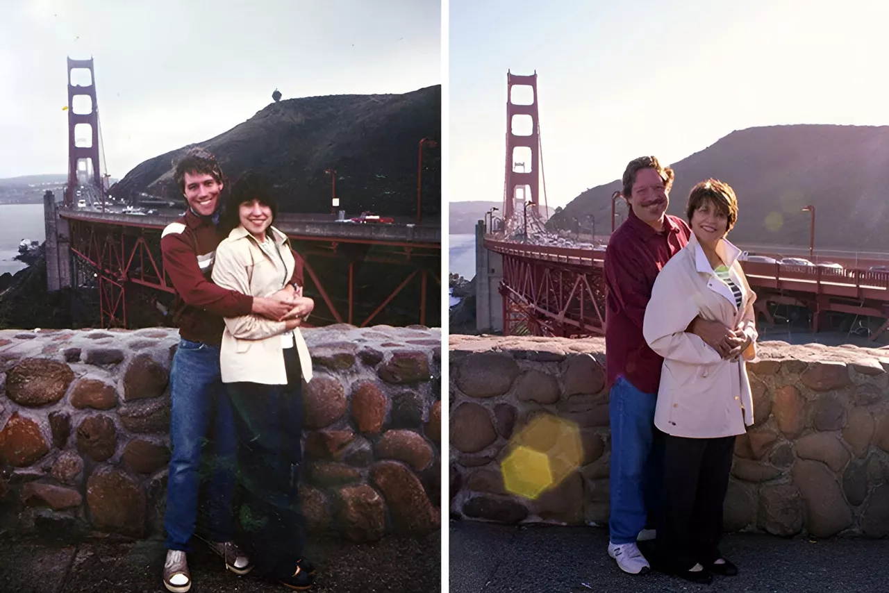 15 супружеских пар воссоздали старые фото и показали, что можно любить одного человека всю жизнь