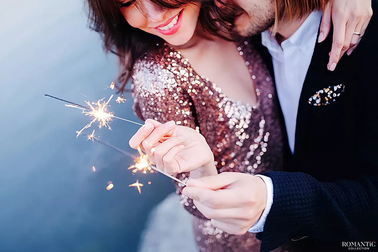 Идеи для фото с бенгальскими огнями