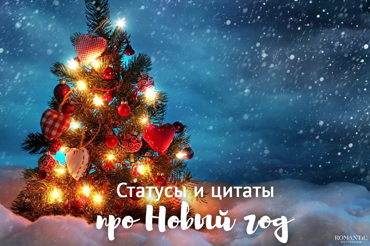 Статусы и фразы про Новый год