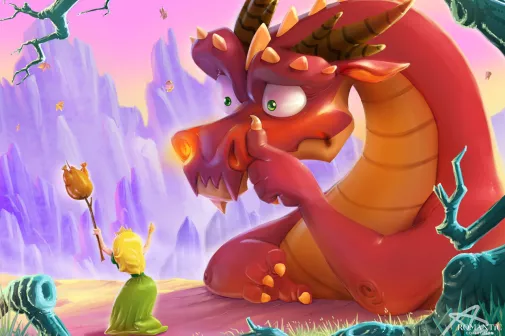 Дракон и принцесса