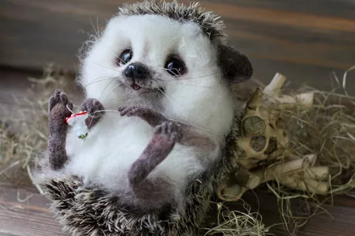 Галерея Очаровашки из войлока