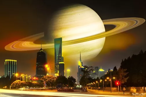 Сатурн приблизился на минимальное расстояние