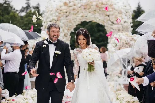 Александр Овечкин и Анастасия Шубская устроили шикарную свадьбу