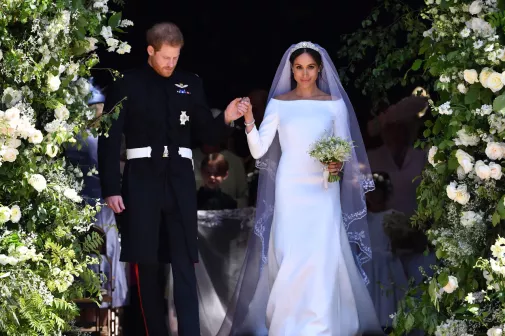 Принц Гарри и Меган Маркл обвенчались в Виндзорском замке