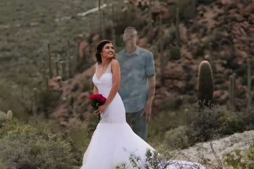 Девушка опубликовала фотографии с несостоявшейся свадьбы