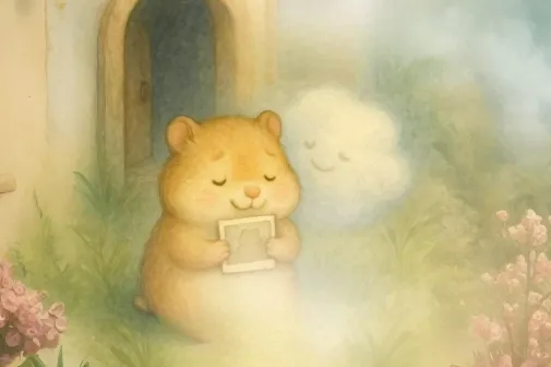 Сказка про хомячка, который не смог справиться с горем