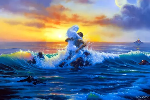 Волна и утес