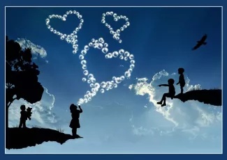 Обои о любви: Романтические обои