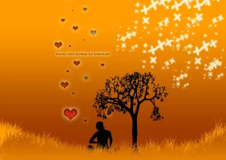 Обои о любви: Романтические обои