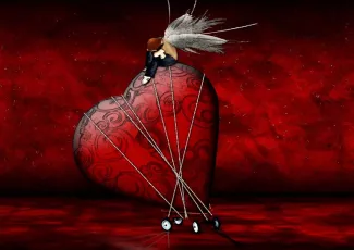 Обои о любви: Сердце обои