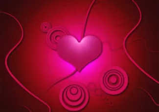 Обои о любви: Сердце обои