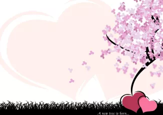 Обои о любви: Романтические обои