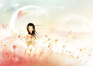 Обои о любви: Романтические обои