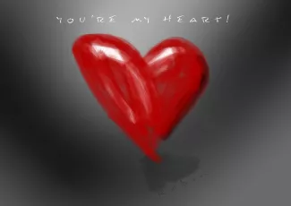 Обои о любви: Сердце обои