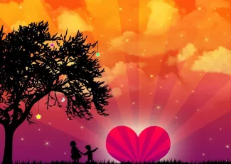 Обои о любви: Романтические обои