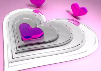 Обои о любви: Сердце обои