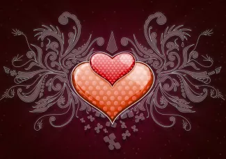 Обои о любви: Сердце обои
