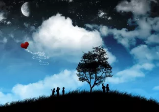 Обои о любви: Романтические обои