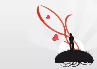 Обои о любви: Романтические обои