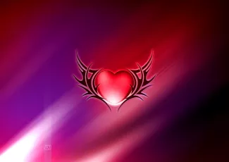 Обои о любви: Сердце обои