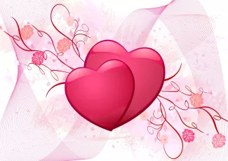 Обои о любви: Сердце обои