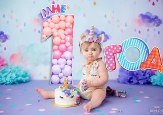 Идеи украшения на первый день рождения малыша