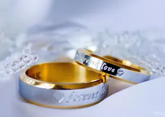 Надписи на обручальных кольцах