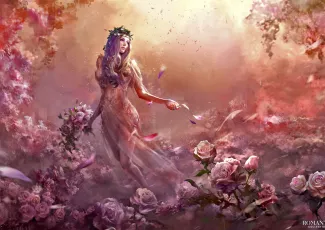 Любовь подобна цветам