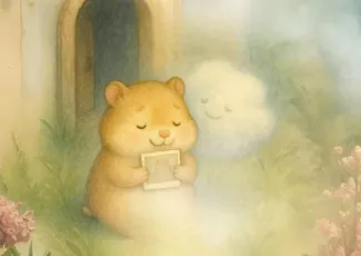 Сказка про хомячка, который не смог справиться с горем