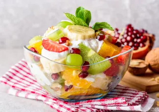 День святого Валентина: Фруктовые салаты для влюбленных