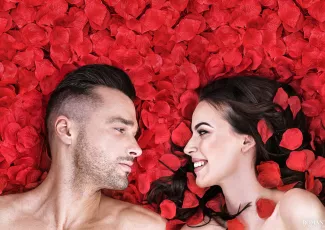 День святого Валентина: Лепестки роз
