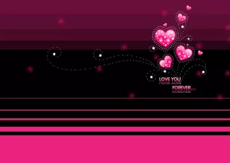 Обои о любви: Love you forever