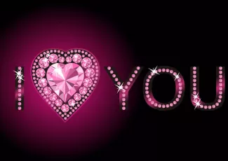 Обои о любви: I Love You