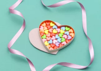 Обои о любви: Сердечки