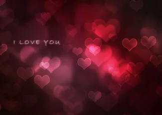 Обои о любви: I Love You