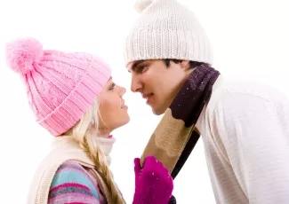 Обои о любви: Поцелуй