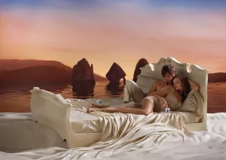 Обои о любви: Постель