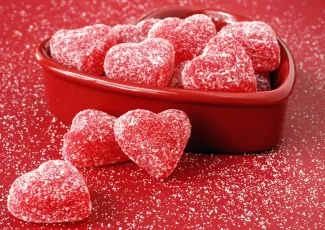 Обои о любви: Сладкие сердечки