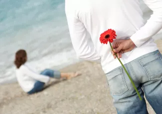 Обои о любви: Цветок для любимой