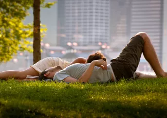 Обои о любви: Любовь в большом городе