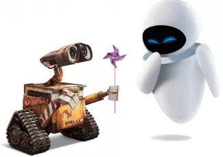 Обои о любви: Валли и Ева