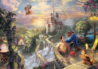 Обои о любви: Красавица и Чудовище