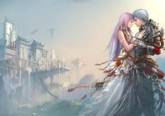 Обои о любви: Анимэ любовь