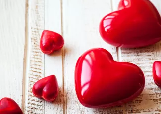 Обои о любви: День святого Валентина: сердечки